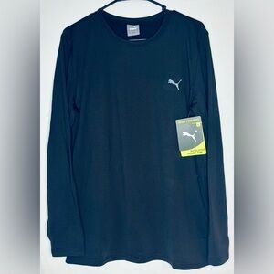 Mens PUMA Long Sleeve Fleece Shirt NEW | Large
